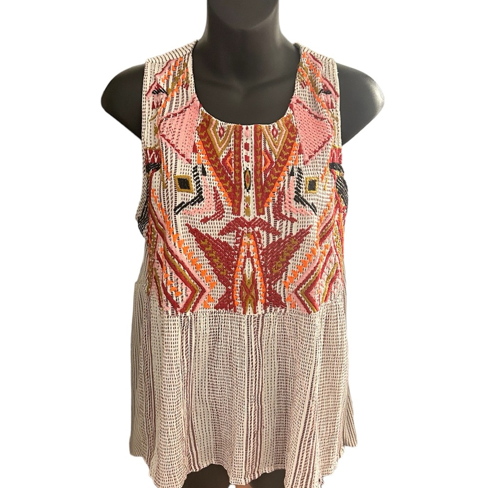 Anthropologie Dolan striped boho tank - Picture 2 of 8